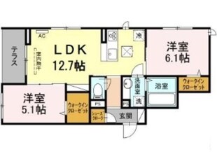 Chlorisの物件間取画像